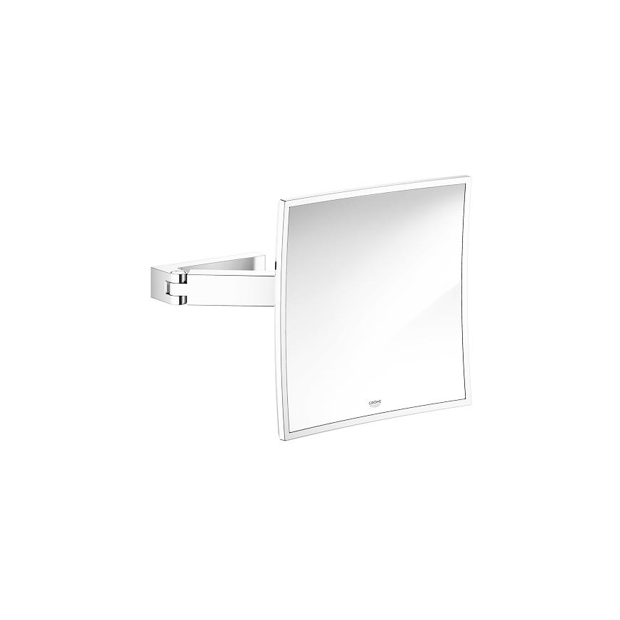 GROHE 40808000 - Kosmētikas spogulis SELECTION CUBE 22,3 × 22,3 cm spīdīgs hroms