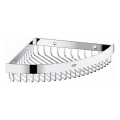 GROHE 40809000 - Stiepļu ziepju trauks SELECTION CUBE 20 × 20 cm pulēts hroms