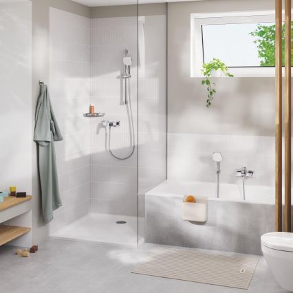 GROHE 40809000 - Stiepļu ziepju trauks SELECTION CUBE 20 × 20 cm pulēts hroms