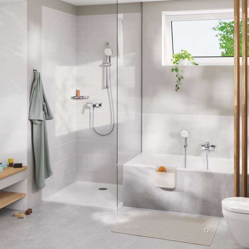 GROHE 40809000 - Stiepļu ziepju trauks SELECTION CUBE 20 × 20 cm pulēts hroms
