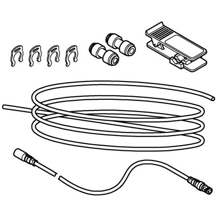 GROHE 40843000 - Pagarinājuma komplekts BLUE, spīdīgs hroms