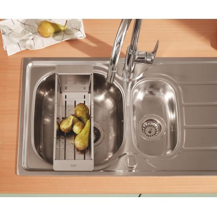 GROHE 40852SD0 - Multifunkcionāls sietiņš 450 × 150 × 100 mm, no nerūsējošā tērauda