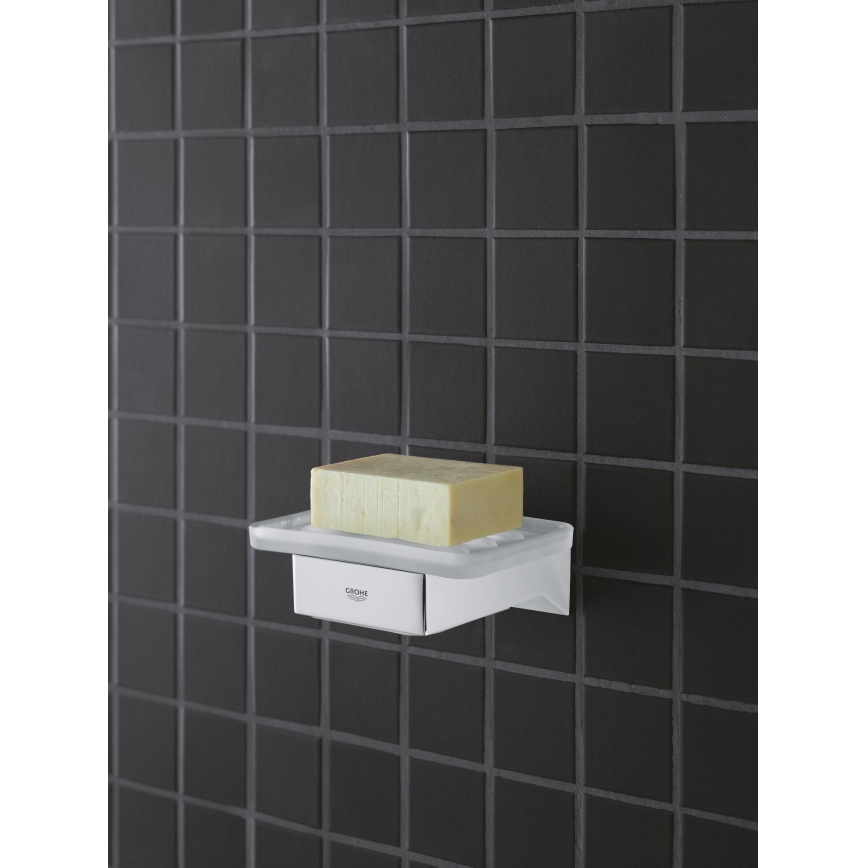 GROHE 40865000 - Turētājs SELECTION CUBE spīdīgs hroms