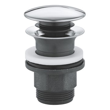 GROHE 40869000 - Izlietnes notekas komplekts Ø 63 mm spīdīgs hroms