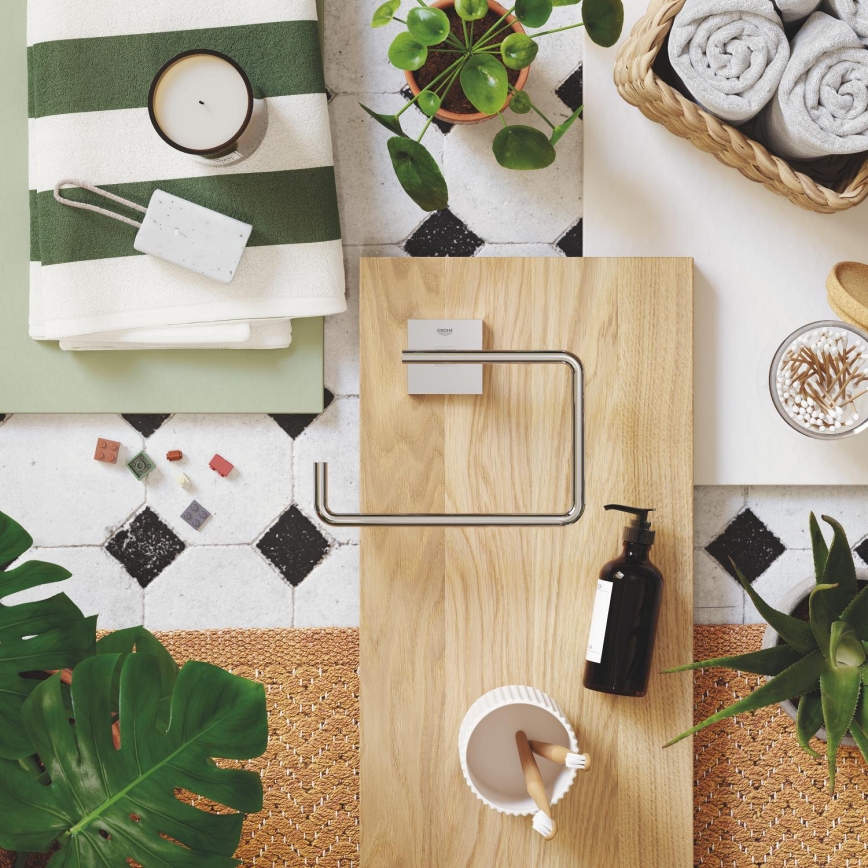 GROHE 40975000 - START CUBE dvieļu turētājs, spīdīgs hroms