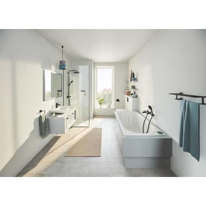 GROHE 409752430 - Dvieļu turētājs START CUBE 18,8 x 13,8 cm melns