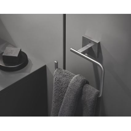 GROHE 40975DC0 - START CUBE nerūsējošā tērauda dvieļu turētājs