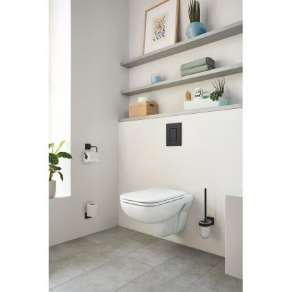GROHE 409782430 - Tualetes papīra turētājs START CUBE melns