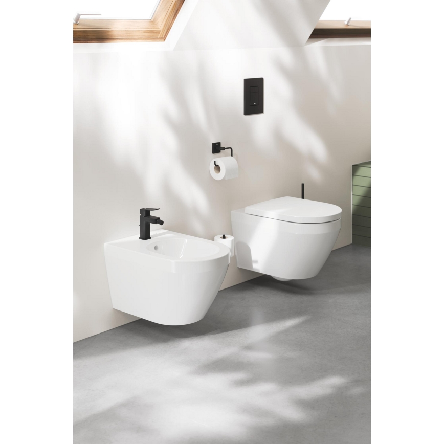 GROHE 409782430 - Tualetes papīra turētājs START CUBE melns