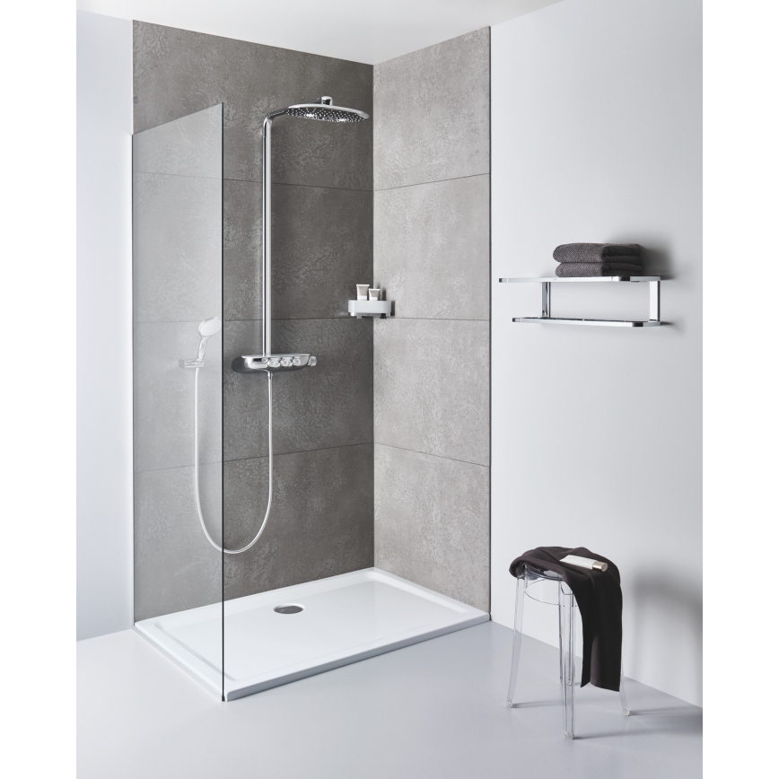 GROHE 41038000 - Stūra dušas paliktnis SELECTION, spīdīgs hroms