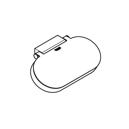 GROHE 41069000 - Tualetes papīra turētājs SELECTION spīdīgs hroms