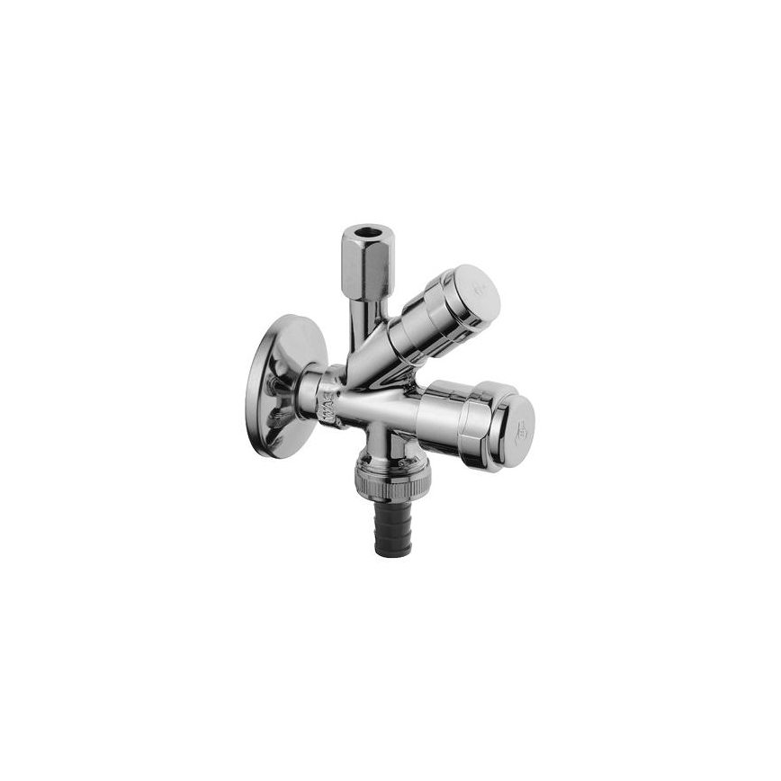 GROHE 41073000 - Kombinētais stūra vārsts WAS 12” × 38” spīdīgs hroms