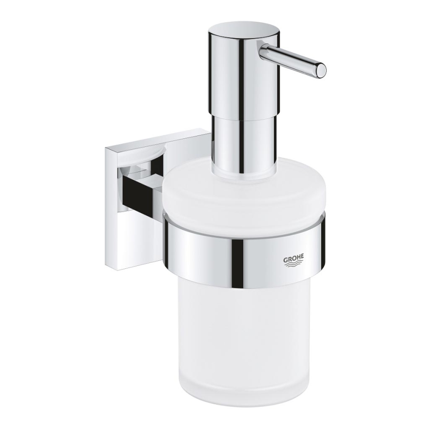 GROHE 41098000 - Šķidro ziepju dozators START CUBE 160 ml, spīdīga hroma apdare
