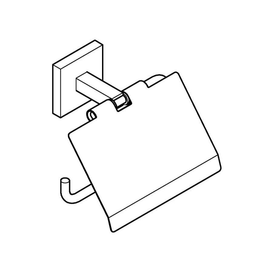 GROHE 41102000 - Tualetes papīra turētājs START CUBE spīdīgs hroms