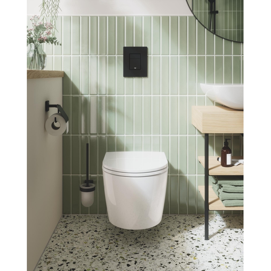 GROHE 411022430 - START CUBE tualetes papīra turētājs melns