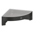 GROHE 411062430 - Stūra dušas plaukts ESSENTIALS 250 × 250 mm melns