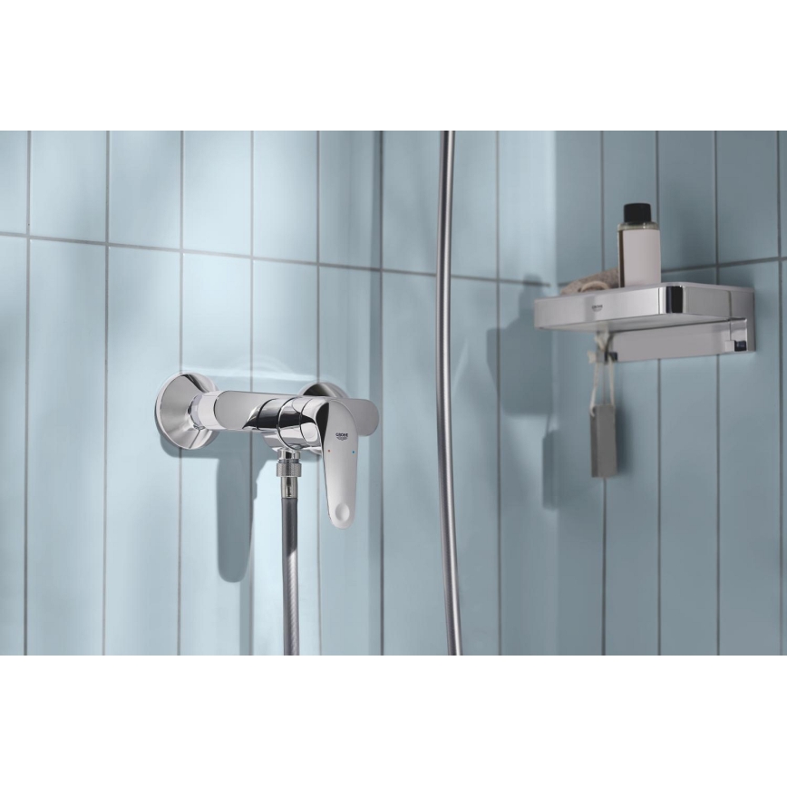 GROHE 41107000 - Dušas plaukts START CUBE 20 cm, spīdīgs hroms