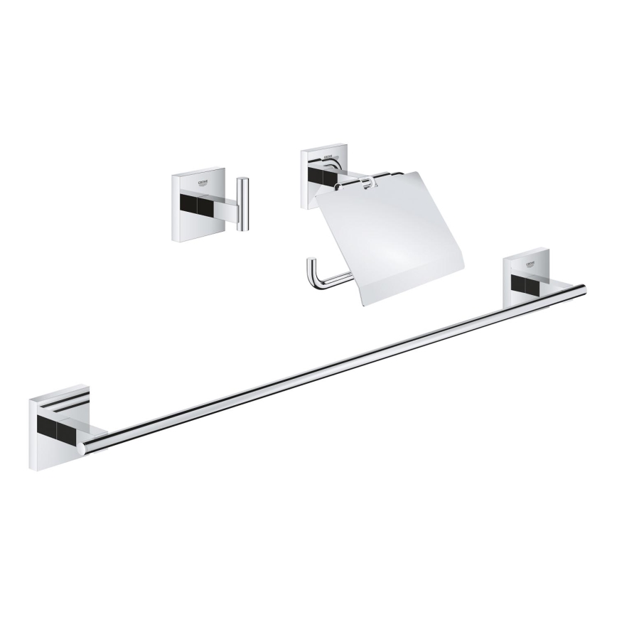 GROHE 41124000 - START CUBE piederumu komplekts 558 mm pulēts hroms