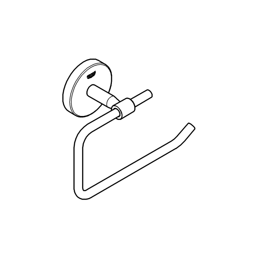 GROHE 41165000 - Tualetes papīra turētājs START COSMOPOLITAN 153 × 109 mm, hromēts
