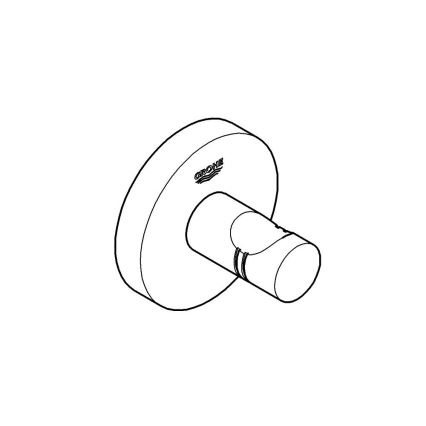 GROHE 411732430 - Āķis peldmētelim START, melns