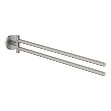 GROHE 41183DC0 - Dvieļu turētājs QUICKFIX START 439 mm, no nerūsējošā tērauda