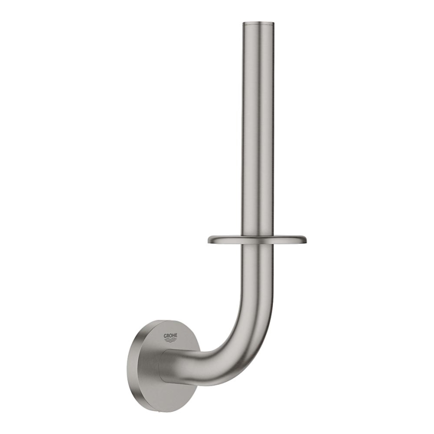 GROHE 41186DC0 - Elegants rezerves tualetes papīra turētājs, 116 x 232 mm, no nerūsējošā tērauda