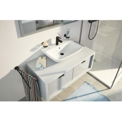 GROHE 411942430 - Melna stikla glāzīte ar turētāju START
