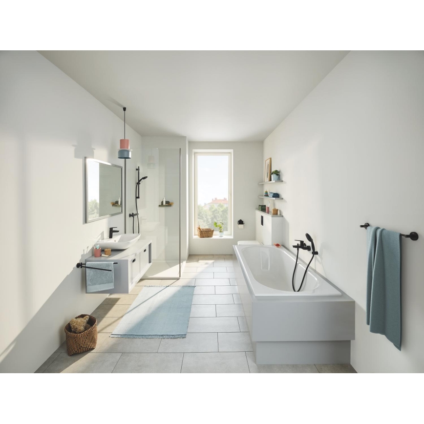 GROHE 411972430 - Dvieļu turētājs START, 504 mm, melns