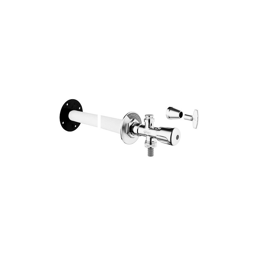 GROHE 41208000 - Āra sienas vārsts EUROTEC DN 15, spīdīgs hroms