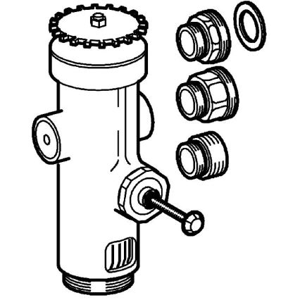 GROHE 43996000 - Spiediena skalošanas mehānisms RONDO 3” spīdīgs hroms