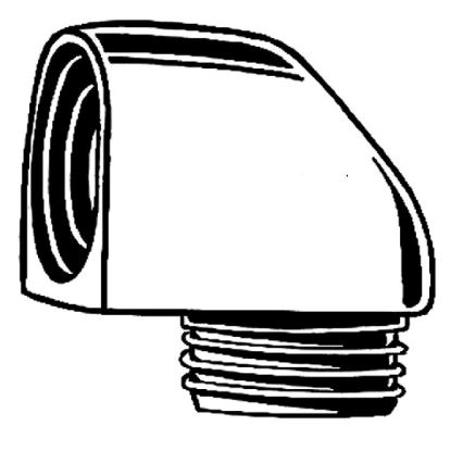 GROHE 45304000 - Dušas elkonis DN 15 × DN 15 spīdīgs hroms