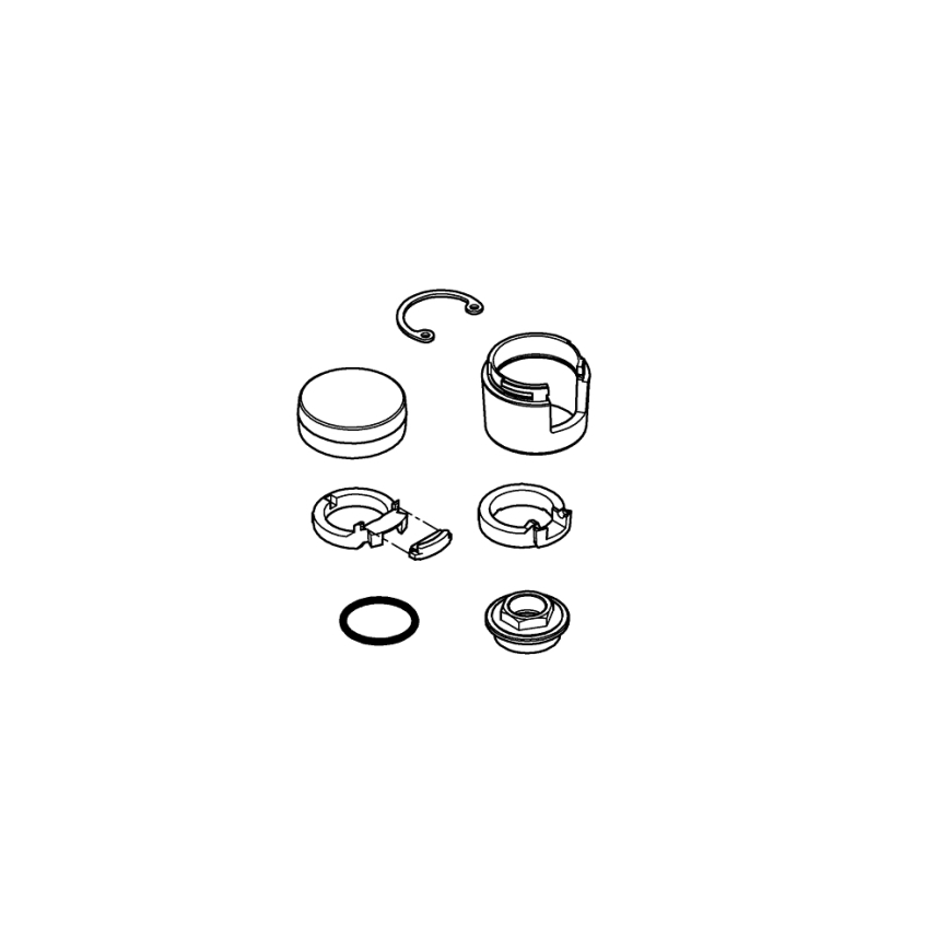 GROHE 46023000 - EUROMIX sviras rokturis, spīdīgs hroms