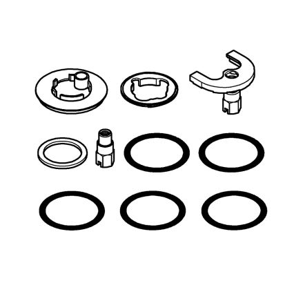 GROHE 46249000 - Pretuzgrieznis spīdīgs hroms