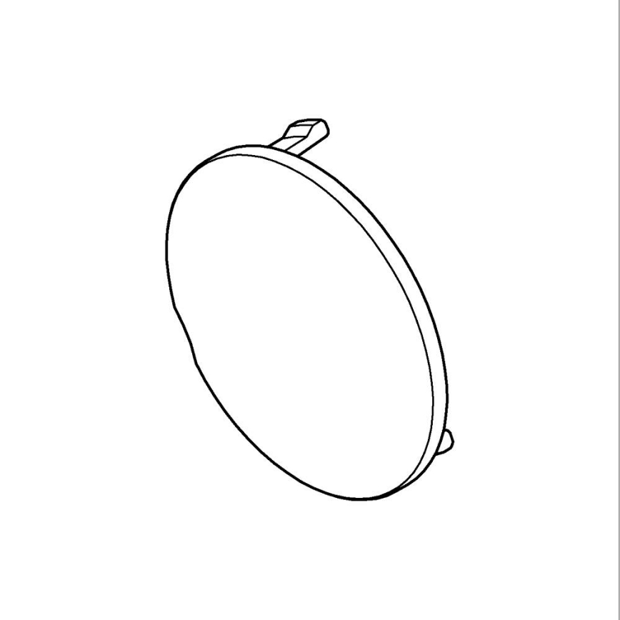 GROHE 6458500M - Vāciņš fiksētajiem rokturiem, spīdīgs hroms