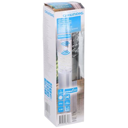 Grundig 14 - LED Saules enerģijas lampa 1xLED 1xAAA 600 mAh IP44