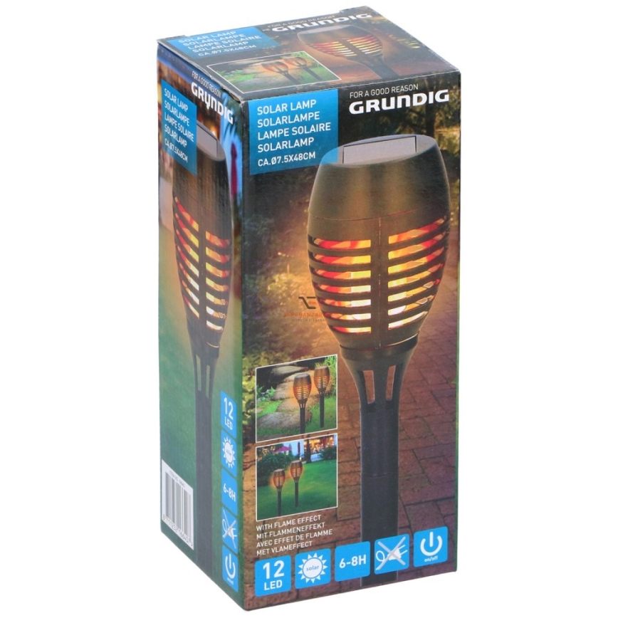 Grundig 16640 - LED Saules enerģijas lampa