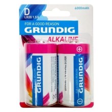 Grundig - 2 gab Alkaline baterijas D/LR20 1,5V