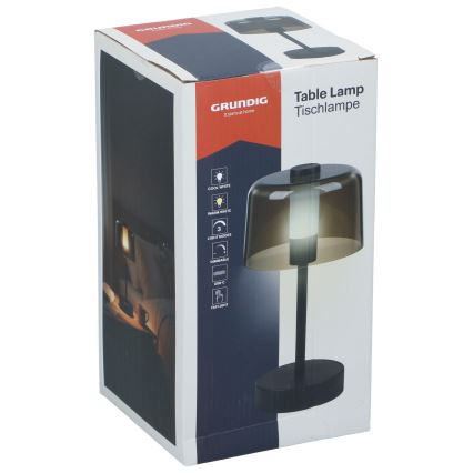 Grundig - ar pieskārienu regulējama LED galda lampa LED/5V 800 mAh