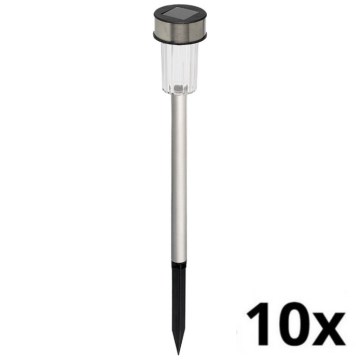 Grundig - KOMPLEKTS 10x LED Saules gaismeklis LED/1,2V 40 mAh IP44