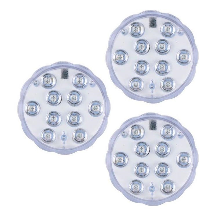 Grundig - KOMPLEKTS 3x RGBW LED regulējami gaismekļi LED/3W/3xAAA IP65 + tālvadības pults