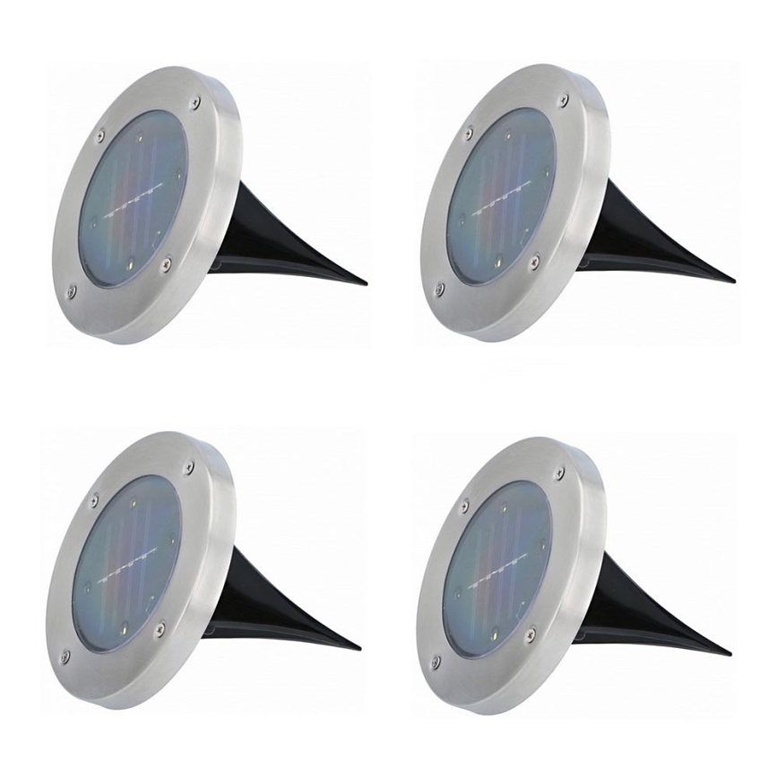 Grundig - KOMPLEKTS 4x LED Saules enerģijas lampa LED/1W/1,2V 600 mAh IP65