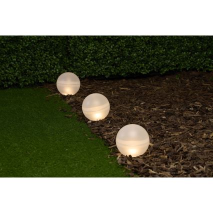Grundig - KOMPLEKTS 5x LED RGBW  Saules enerģijas lampa LED/3,2V IP44