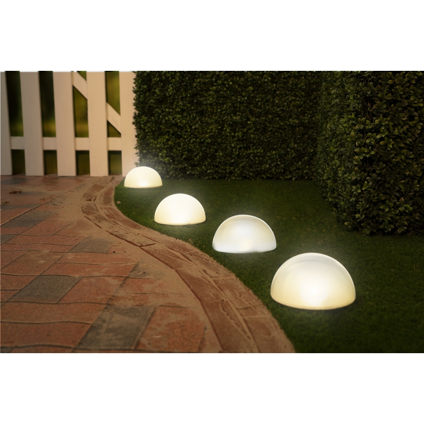 Grundig - KOMPLEKTS 5x LED RGBW Saules enerģijas lampa LED/3,2V IP44