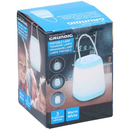 Grundig - LED Aptumšojama pārnēsājama lampa LED/3xAA