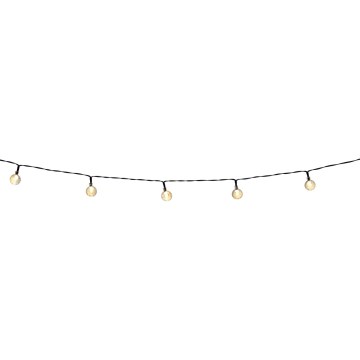 Grundig - LED Aptumšojama saules enerģijas virtene 50xLED/8 funkcijas 9,35m IP44 silti balta + tālvadības pults