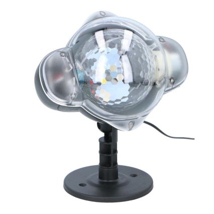 Grundig - LED Āra sniegpārslu projektors LED/5W/230V IP44 + tālvadības pults