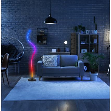 Grundig - LED RGB dimējama stāvlampa LED/5W/5V + tālvadības pulti