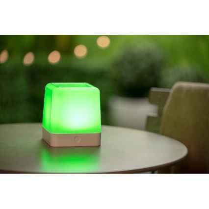 Grundig - LED RGB Saules eneģijas lampa LED/3,7V