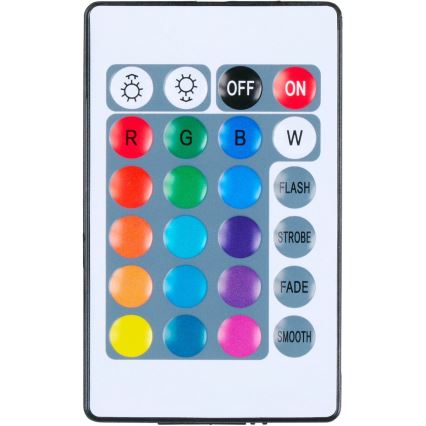 Grundig - LED RGBW regulējama galda lampa LED/0,7W/5V melna + ar tālvadības pulti