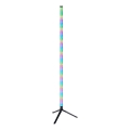Grundig - LED RGBW Regulējama grīdas lampa LED/10W/5V melna + tālvadības pults